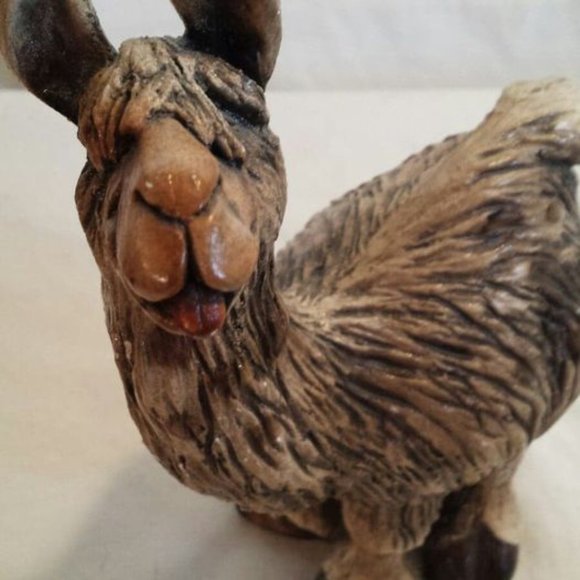 Vintage Handmade Beasties of the Kingdom Collection Lana Llama by John Raya - Picture 7 of 16